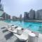 Canal front apartment with Burj Khalifa view by Suiteable