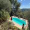 Entre Nice et Monaco grande Villa avec piscine privée 12 personnes - Drap