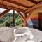 Le Chalet du Tanet spa sauna terrasse en Alsace