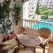 Nice and cozy flat with pool next to the beach