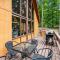 Quaint Loft Cabin w Hot Tub, FirePit, Deck & Grill