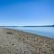 Private Beach at Waterfront Harstine Island Escape