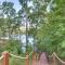 Lakefront Six Mile Vacation Rental with Dock