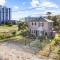 Dazzling Centrally Located Ocean View w 2 Kings, Huge Private Yard, 2 Decks, Firepit, BBQ - 默特尔比奇