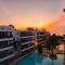 Beachfront Apartment with Balcony, Sea View & Pool View - Cha Am - Hua Hin - Ban Pak Khlong Cha-am