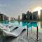Oraya - Studio With Jaw-Dropping Canal and Burj Views - Business bay - Dubaj