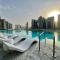 Oraya - Studio With Jaw-Dropping Canal and Burj Views - Business bay - Dubaj