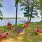 Up North Remer Lake House with Dock and Grill! - Remer