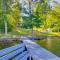 Up North Remer Lake House with Dock and Grill! - Remer