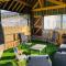 PEGASUS I - 2 chambres de luxe, cuisine, salon, 2 terrasses et sauna
