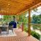 Modern, Riverfront Family House with Balcony and Grill