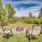 Pet-Friendly Iron River Cabin with Fire Pit!