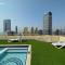 Quiet Studio with Balcony and Roof Top Pool in Dubai Marina - Dubaj
