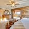 Heated Pool and Mtn Views Log Cabin in Parker!