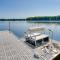 Interlochen Lake House with Deck, Fire Pit and Dock! - Interlochen