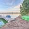 Cedar Lake Retreat with Boathouse and Dock! Cedar Lake Retreat with Boathouse and Dock!
