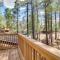 9 Mi to Rainbow Lake Woodsy Pinetop Cabin with Deck - Indian Pine