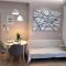 Eclectic Studio with Stone