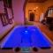 Relax nella jacuzzi in Toscana