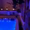 Relax nella jacuzzi in Toscana