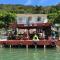 Bar e Pousada da Ju Vista para o Canal - Florianópolis