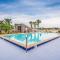 Walk to Florabama from Renovated Ground Floor 2Bd-2Ba with Pickleball, Boat Slips