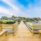 Walk to Florabama from Renovated Ground Floor 2Bd-2Ba with Pickleball, Boat Slips