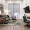 Bright Top Floor-Elevator-Walk Downtown-Laundry