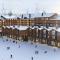 Lux Lapland Cranberry Levi center apartment 61m2 ski-in ski-out 2 bedr & 2 bathr