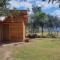 Cabana no alto do morro