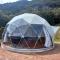 Glamping hermoso amanecer