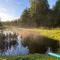 Cabin with a sauna& pond+a hot Tub(additional fee) - Ķeņini