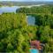 Haleywood, Private 125 acres on Lake Douglas with 2 cabins, Seasonal Pool, Boat Dock, Free Ticket!