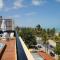 Flat Mar C Branco - beira-mar