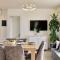 New cozy apartments in Crete Coast with pool and dining area