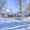 New Hampshire Home with Private Beach, Dock and Rafts!