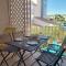Appartement T2 climatisé, 4 couchages, Les Balcons de la Méditerranée