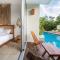 NHOA 101B Lux 1BR Condo Pool access in Aldea Zama - 图卢姆