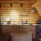 Wooden hut