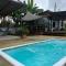 El Camper RV with pool.
