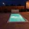 El Camper RV with pool.