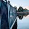 Waterview - Schwimmendes Ferienhaus "Black Pearl" auf dem Wasser mit Blick zur Havel, inkl Boot zur Nutzung - Fürstenberg-Havel