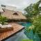 Dhalia - Private roof with pool & Beach Club Access - 图卢姆