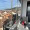 Purple apartment-