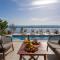 Seafront Villa Azzurro with heated pool