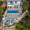 Seafront Villa Azzurro with heated pool