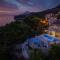 Seafront Villa Azzurro with heated pool