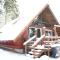Rustic A-Frame hot tub retreat near Deception Pass