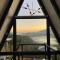 Cabana Raízes: A-Frame com vista para as montanhas - Baependi