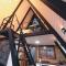 Cabana Raízes: A-Frame com vista para as montanhas